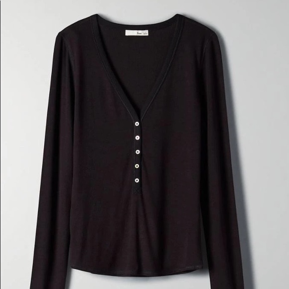 WILFRED Sula Ribbed Henley - Picture 4 of 13